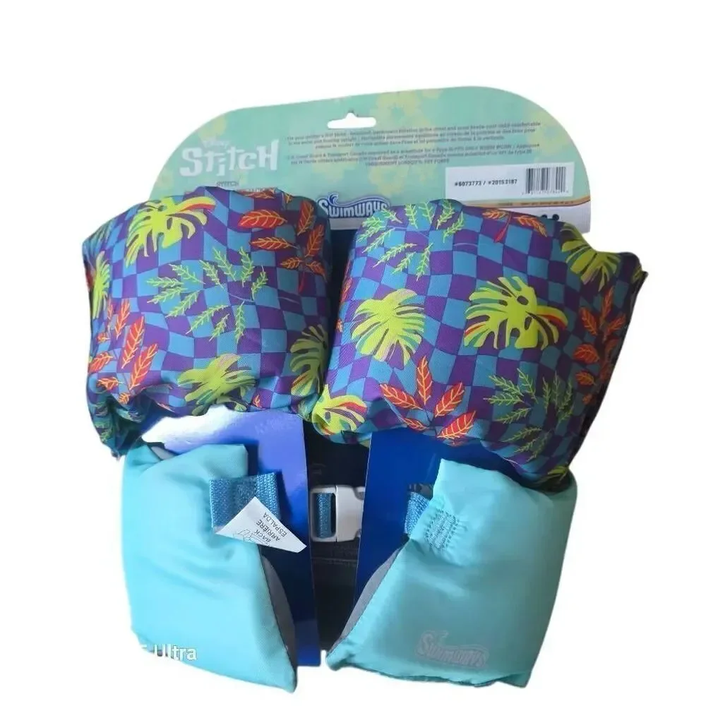 Disney Stitch kids life jacket vest 35-55 lbs new